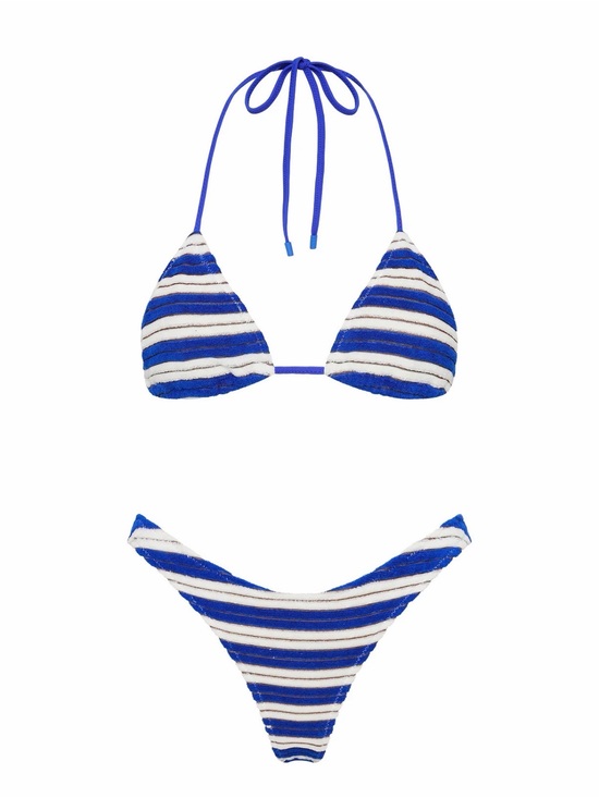 triangl swimwear Other - Triangl VINCA - JOLY BLUE TERRY TOWELLING TRIANGLE BIKINI SET